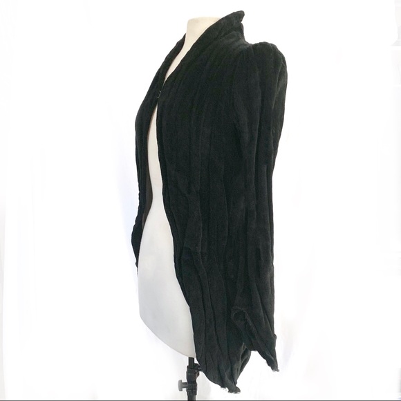 Distressed Silk Tailed Rockstar Blazer - Picture 4 of 8